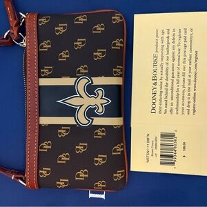 Dooney & Bourke New Orleans Saints Wristlet